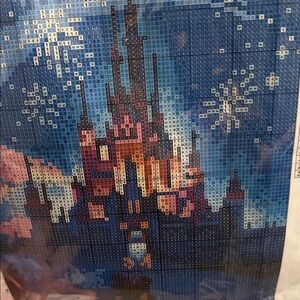 Disney Cross Stitch Colorful Castle Kit